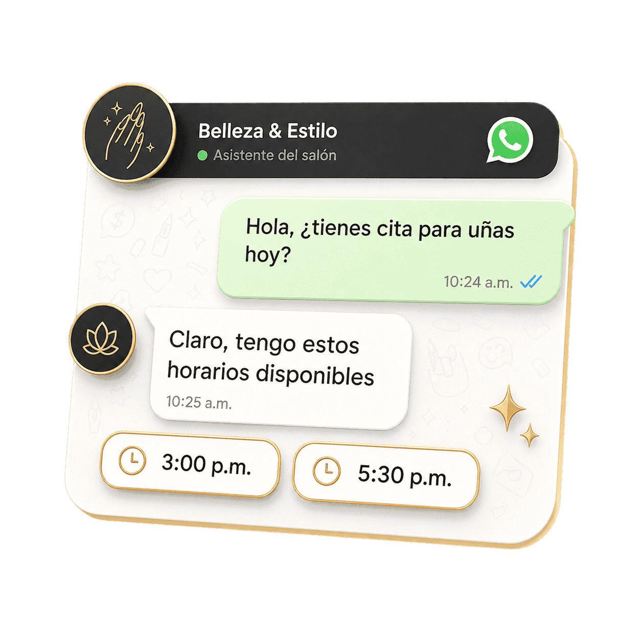 Tus clientes escriben por WhatsApp